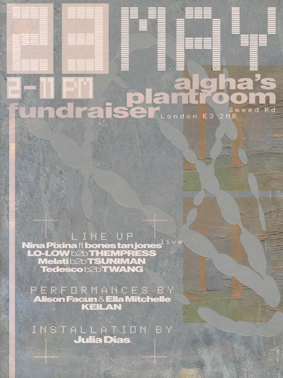 Algha's Plantroom fundraiser