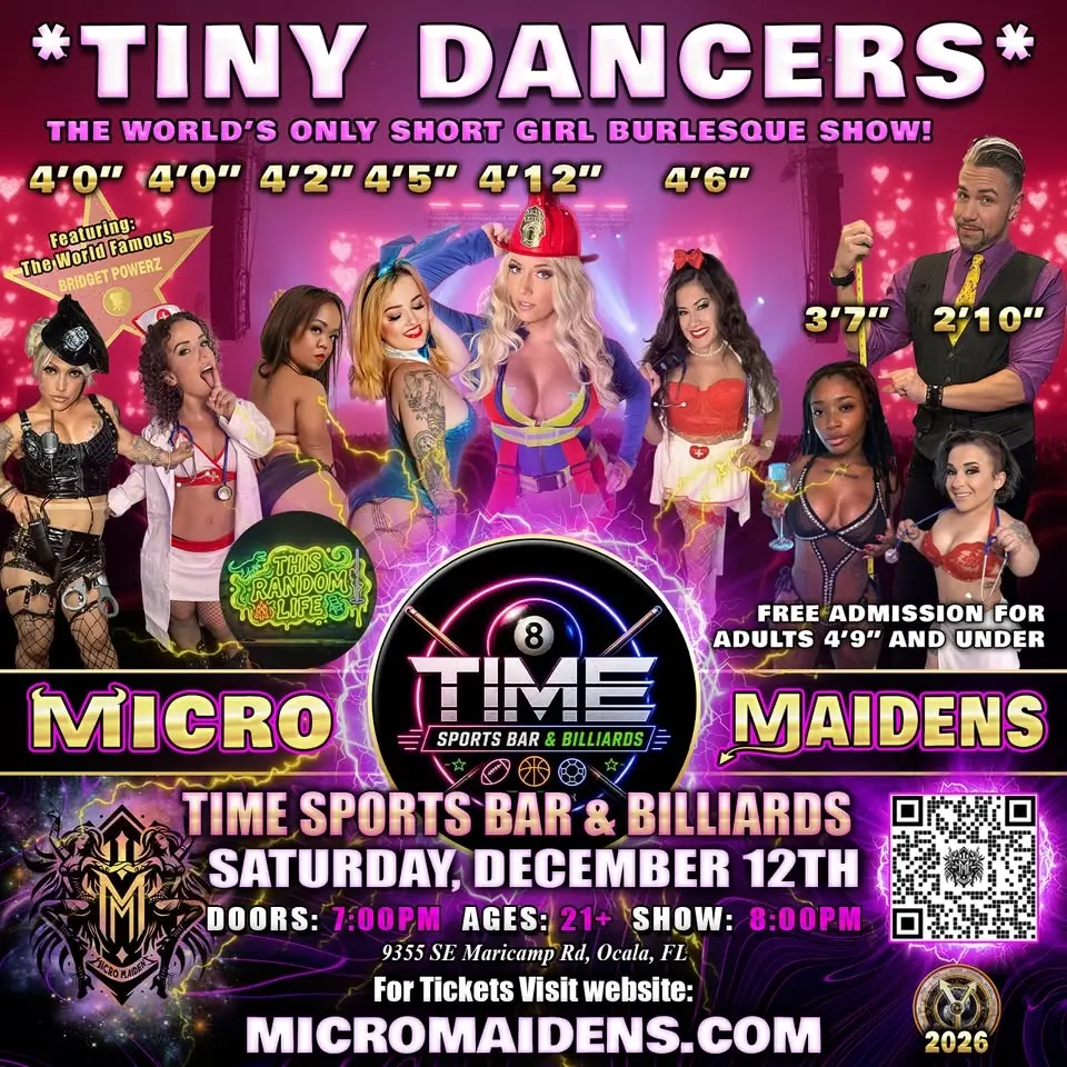 Ocala, FL - Micro Maidens: The Show @Time Sports Bar & Billiards