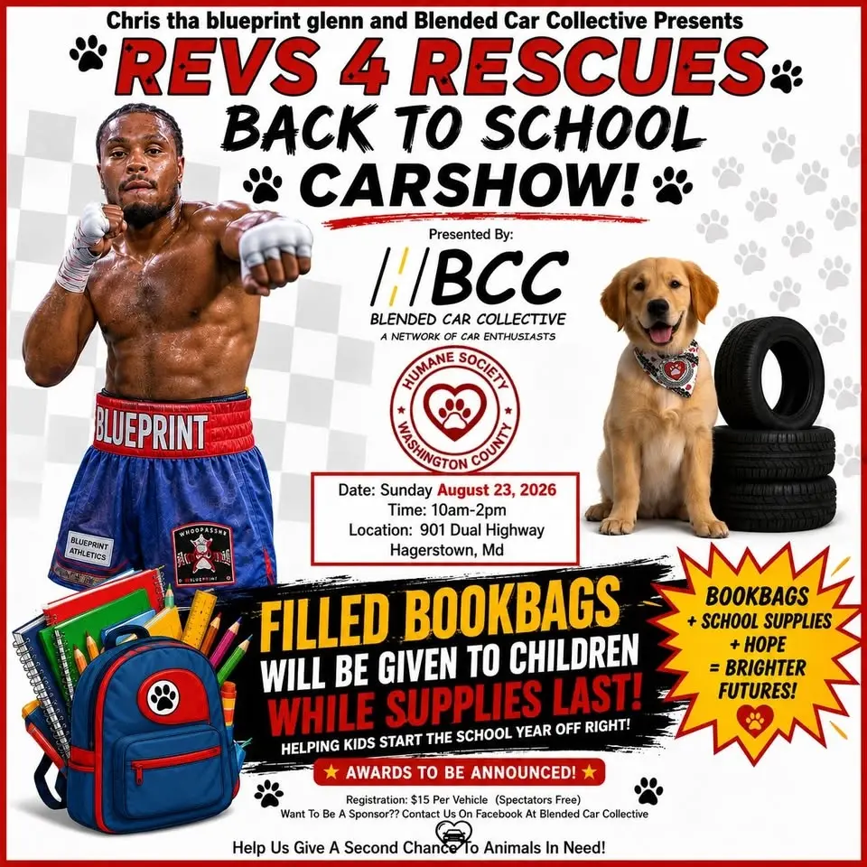 Revs 4 Rescues Back to School carshow