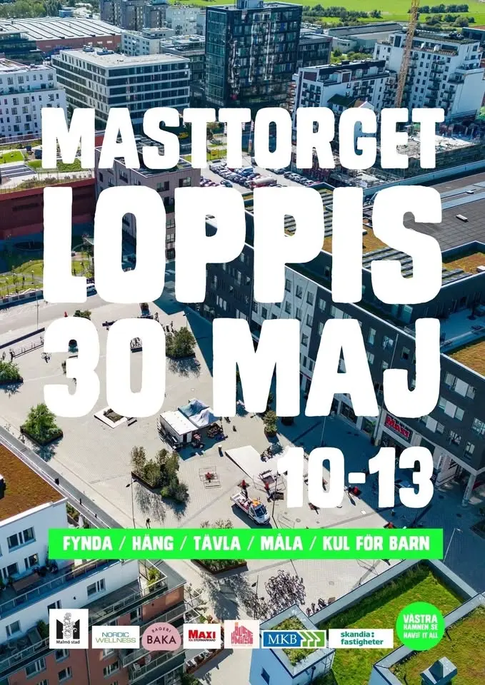 Loppis Masttorget Västra Hamnen