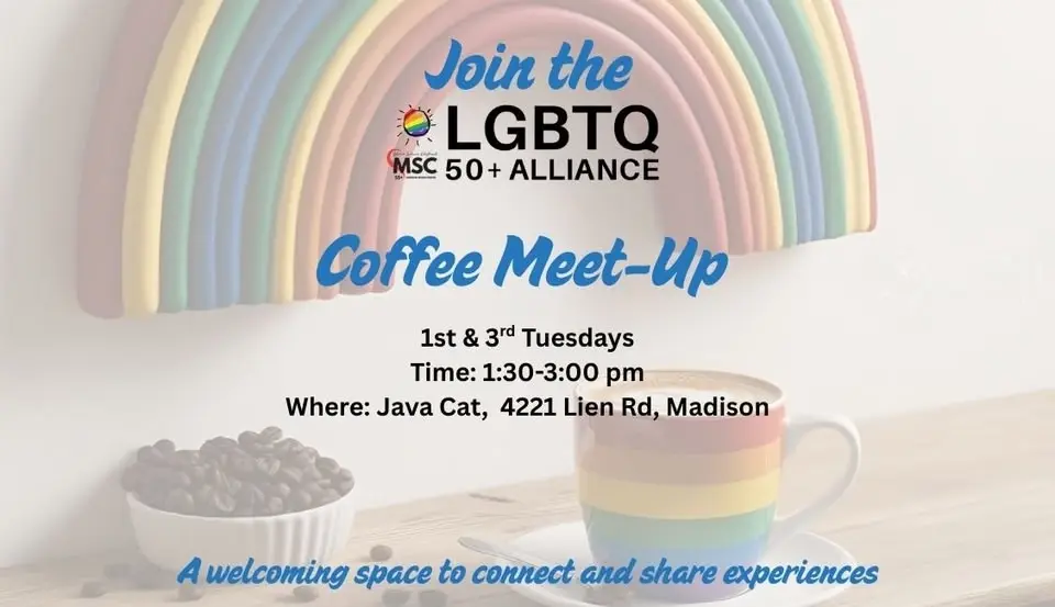 LGBTQ 50+ East Side Coffee Meet-up