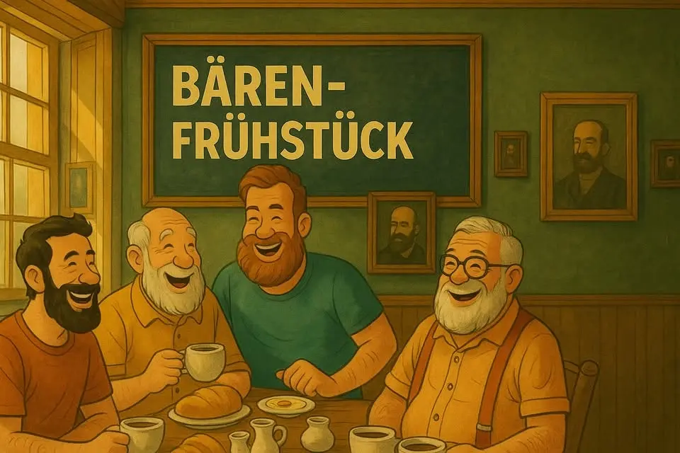 Bären Frühstück im Café Kalwil mit einem special Welcome für 60+