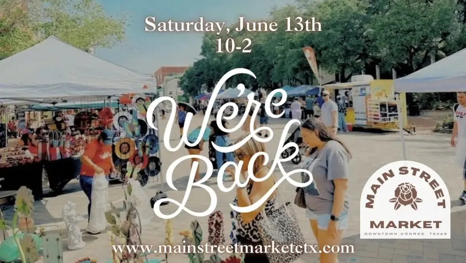 Main Street Market downtown Conroe