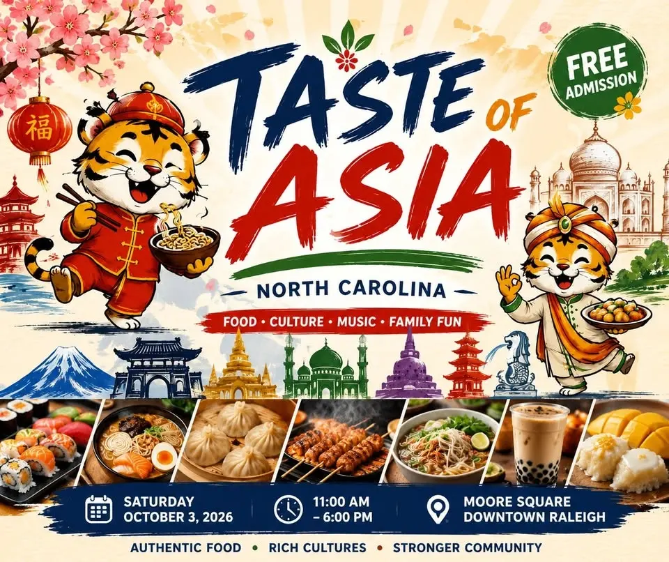 Taste of Asia 2026 | Raleigh