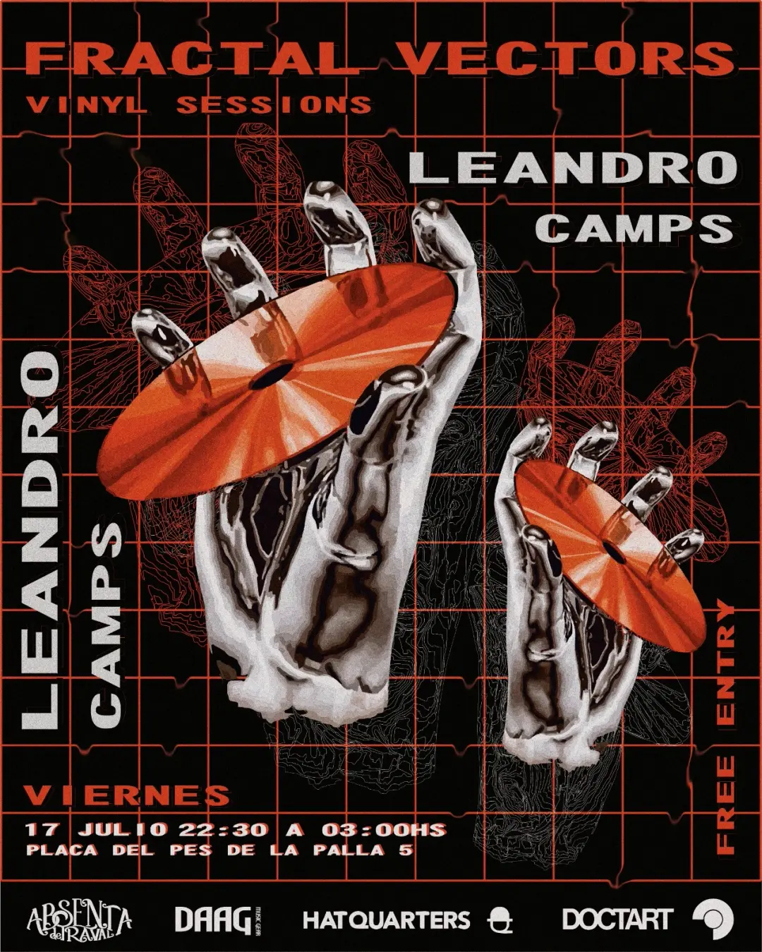 Fractal Vectors Vinyl sessions - LEANDRO + CAMPS