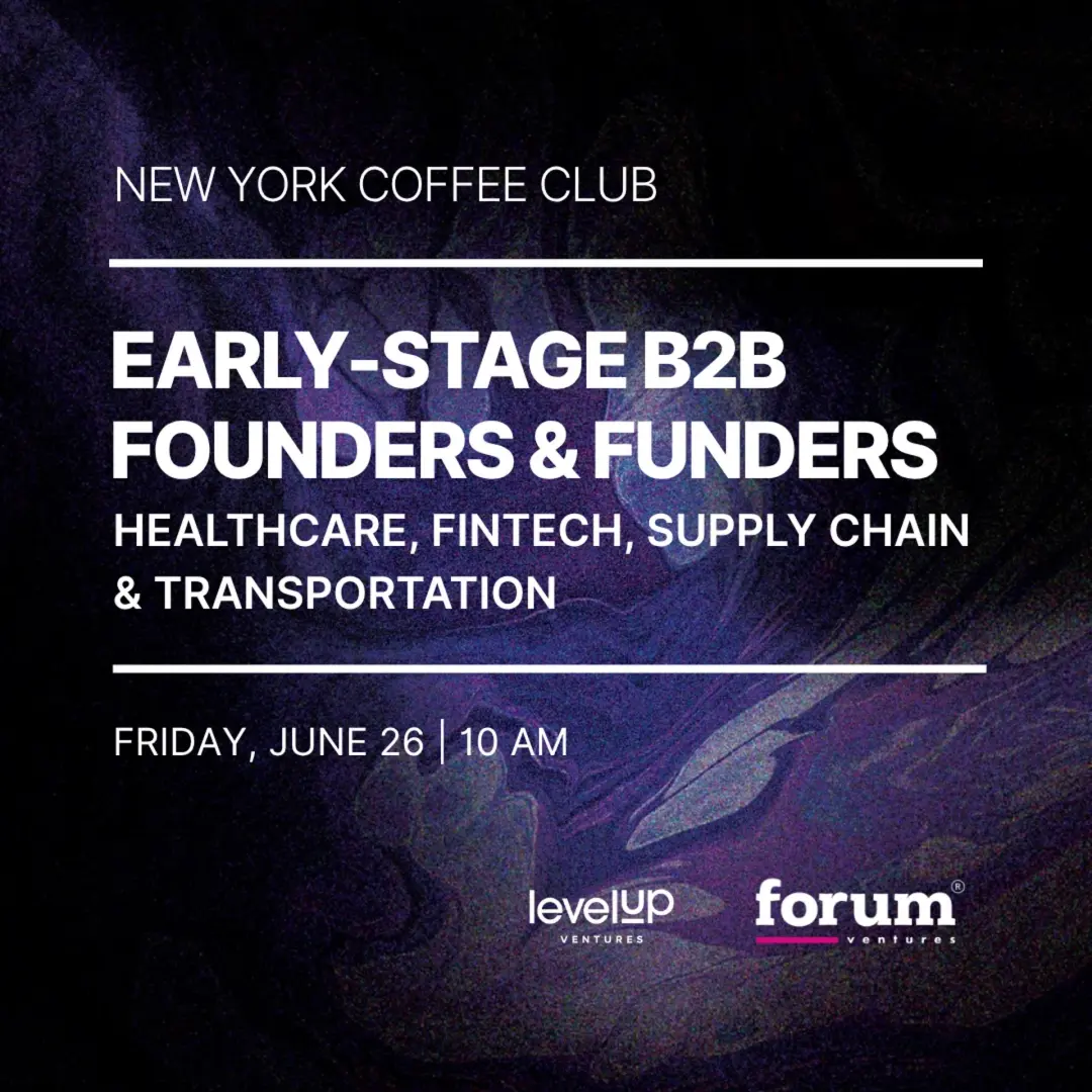 NYC Coffee Club | Early-Stage Founders & Funders in Fintech, Healthcare, Supply Chain & Transportation