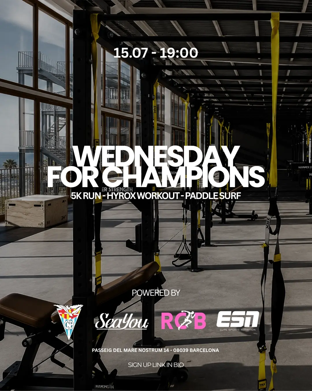 RCB WEDNESDAY FOR CHAMPIONS x SEAYOU x CNB