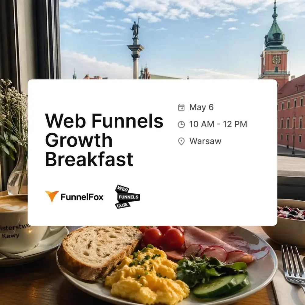 Web Funnels Growth Breakfast