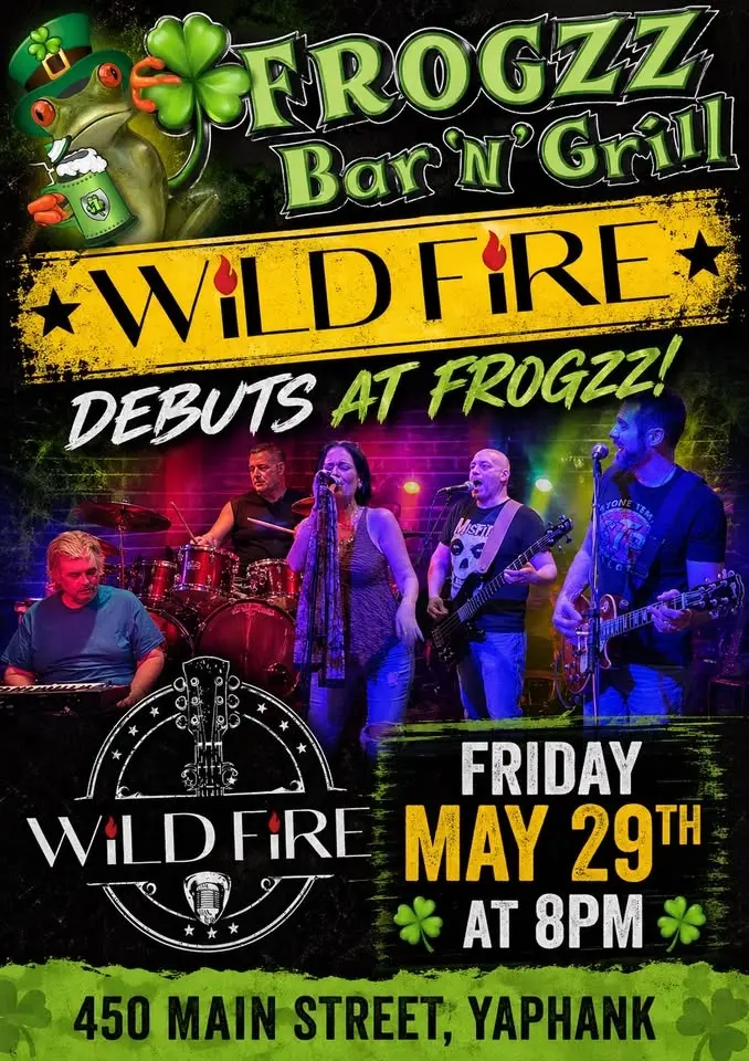 Wild Fire debuts at Frogzz!!! 🐸