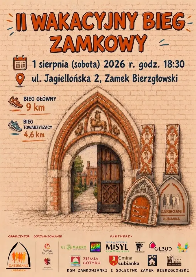 II WAKACYJNY BIEG ZAMKOWY