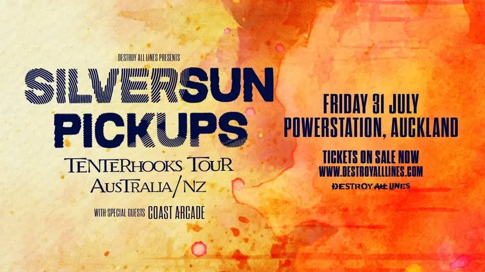 Silversun Pickups // Auckland // Powerstation // with Coast Arcade // R18