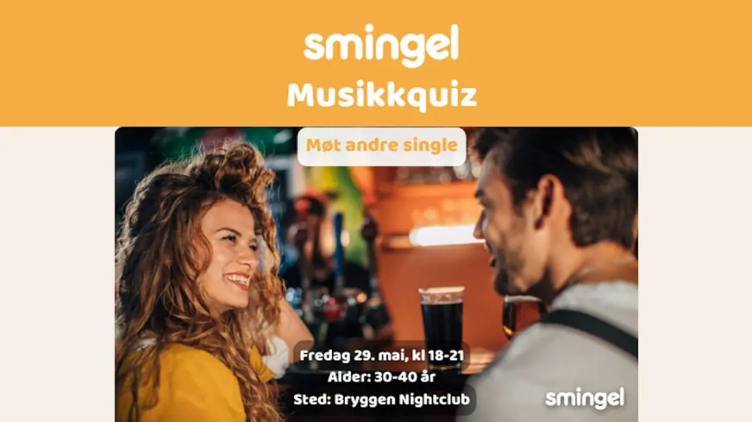 Smingel Bergen Musikkquiz (30-40 år)