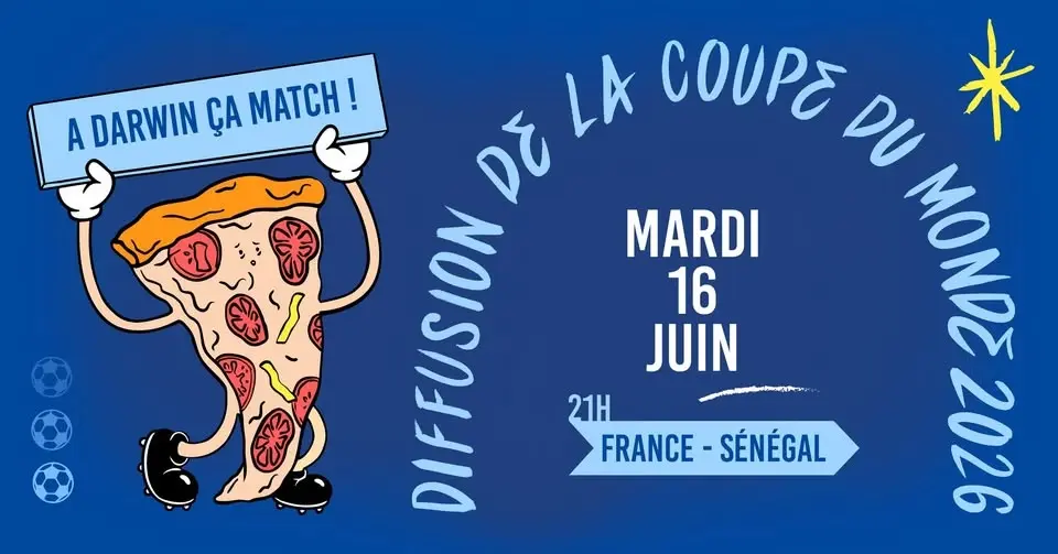 France - Sénégal / Diffusion coupe du monde à darwin