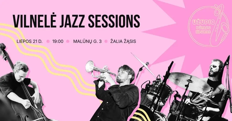 VilnelėJazz Sessions // Apolinaras Dubauskas Trio!