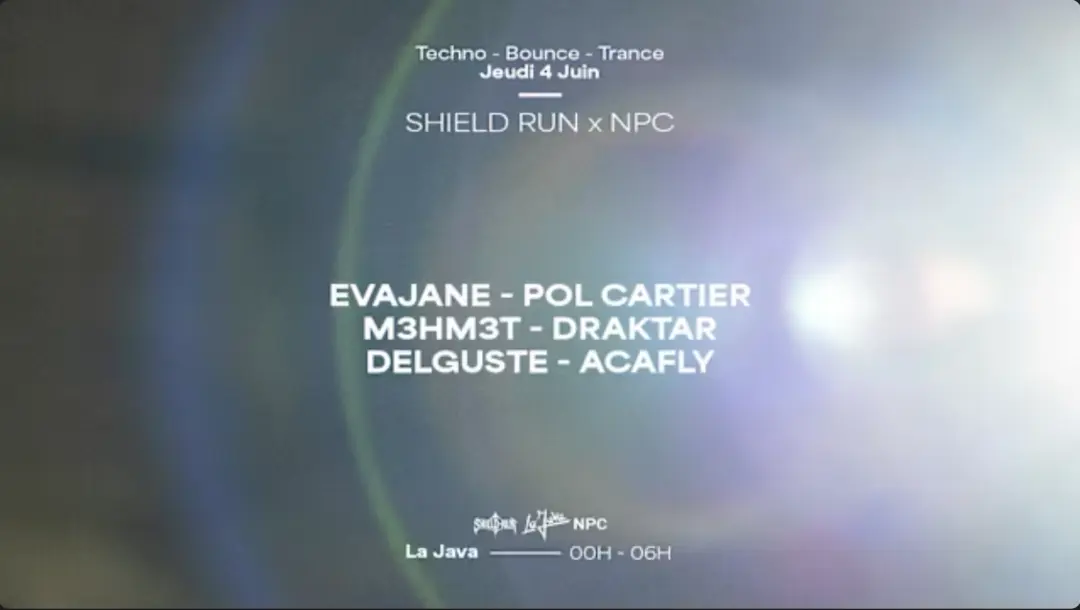 Evajane, Pol Cartier, M3hm3t & More: Shield Run X Npc