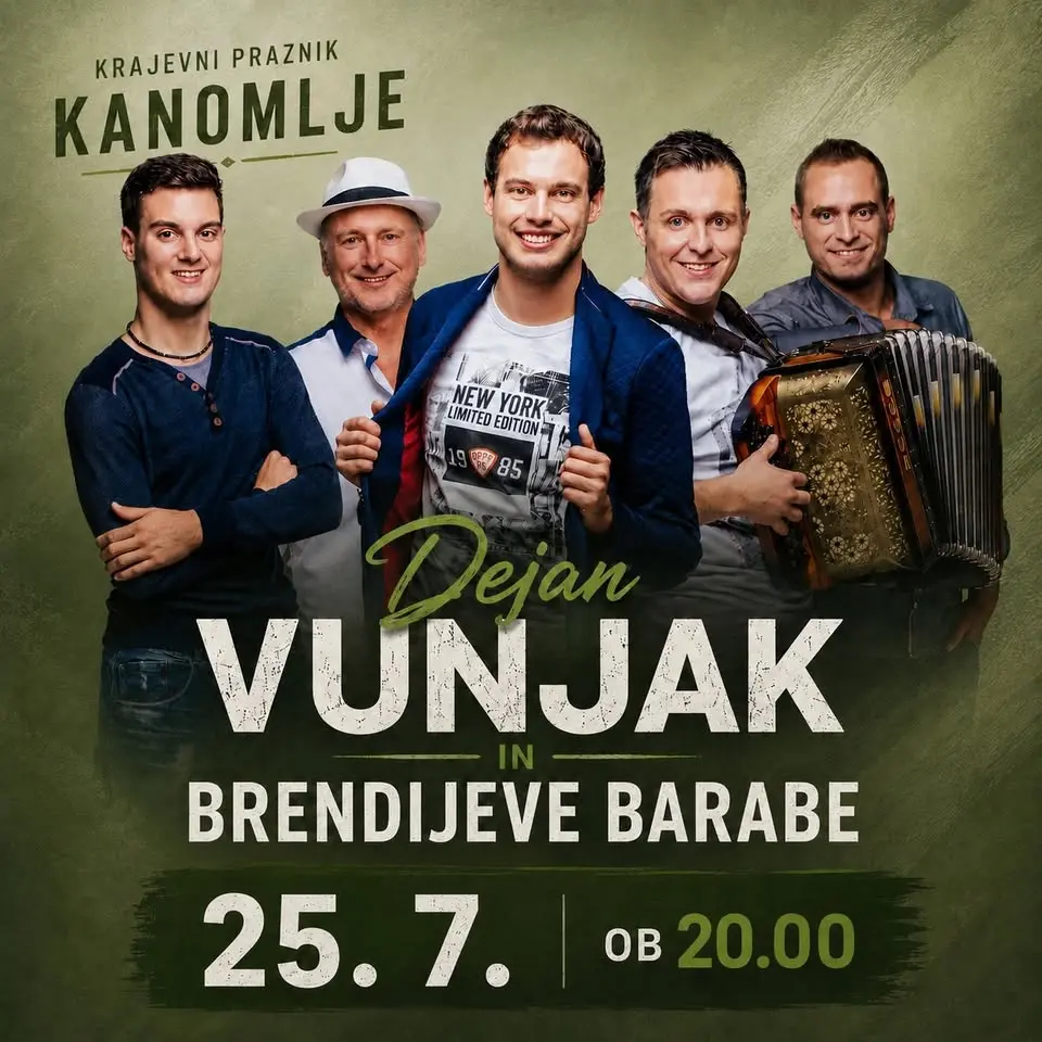 KRAJEVNI PRAZNIK KANOMLJE Z DEJANOM VUNJAKOM