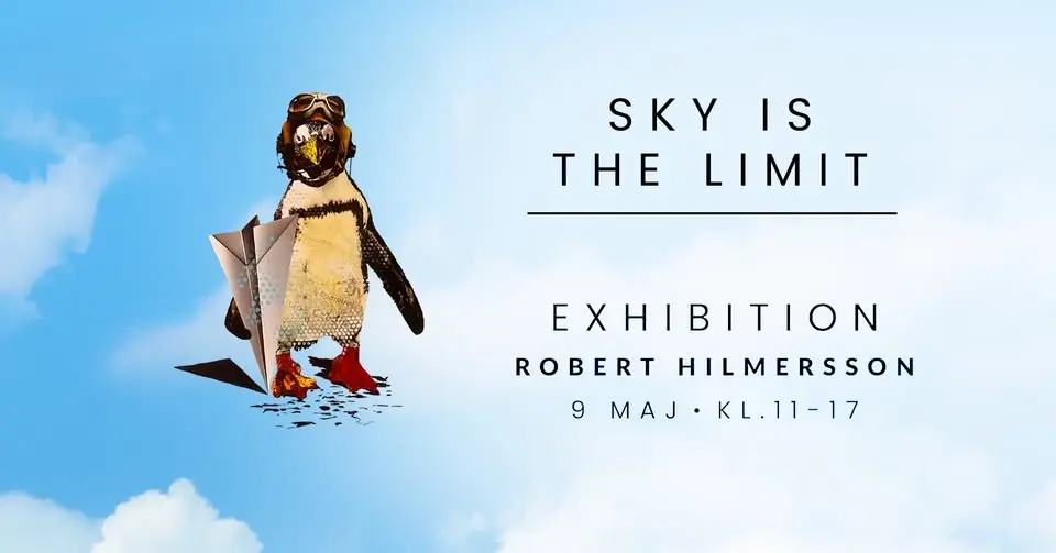 ”Sky Is The Limit” 🐧✈️ by Robert Hilmersson
