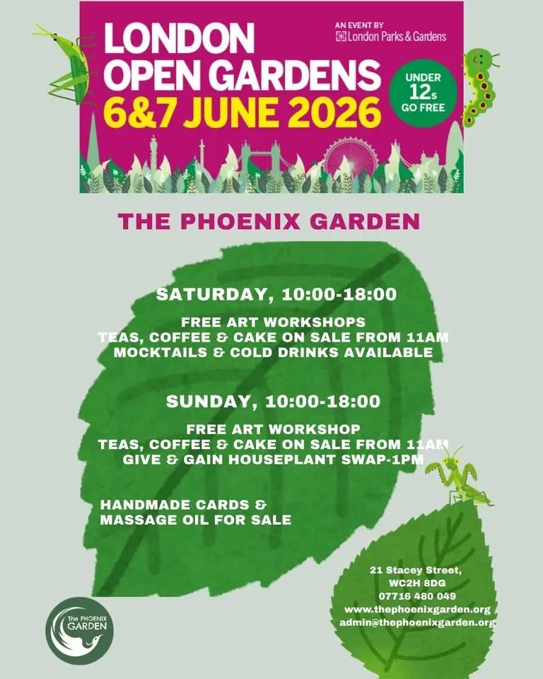 London Open Gardens Weekend