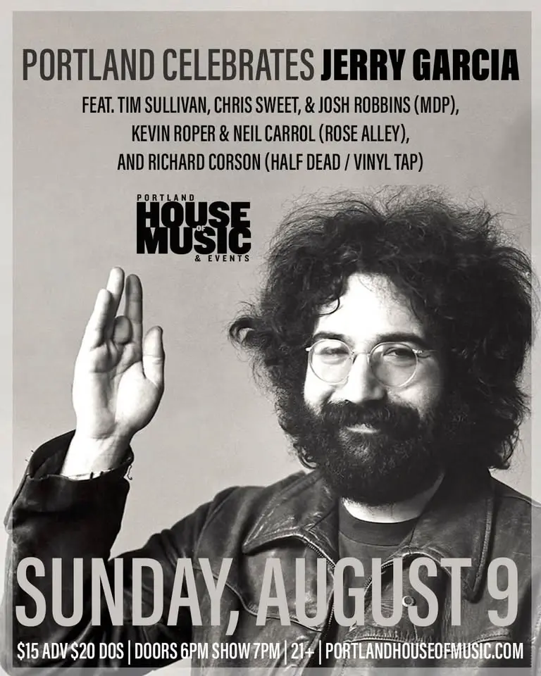 Portland Celebrates Jerry Garcia