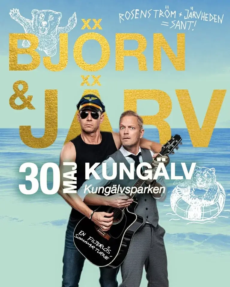 Björn Rosenström & Tomas Järvheden. Kungälvsparken