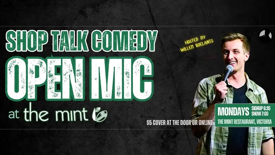 Monday Open Mic - ShopTalk Comedy 