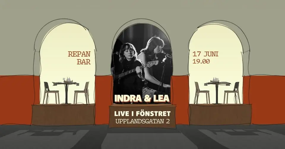 Live i fönstret - ✨INDRA & LEA✨ - Repan Bar