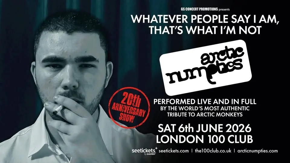 Arctic Numpties live in London - Debut album 20th Anniversary Show