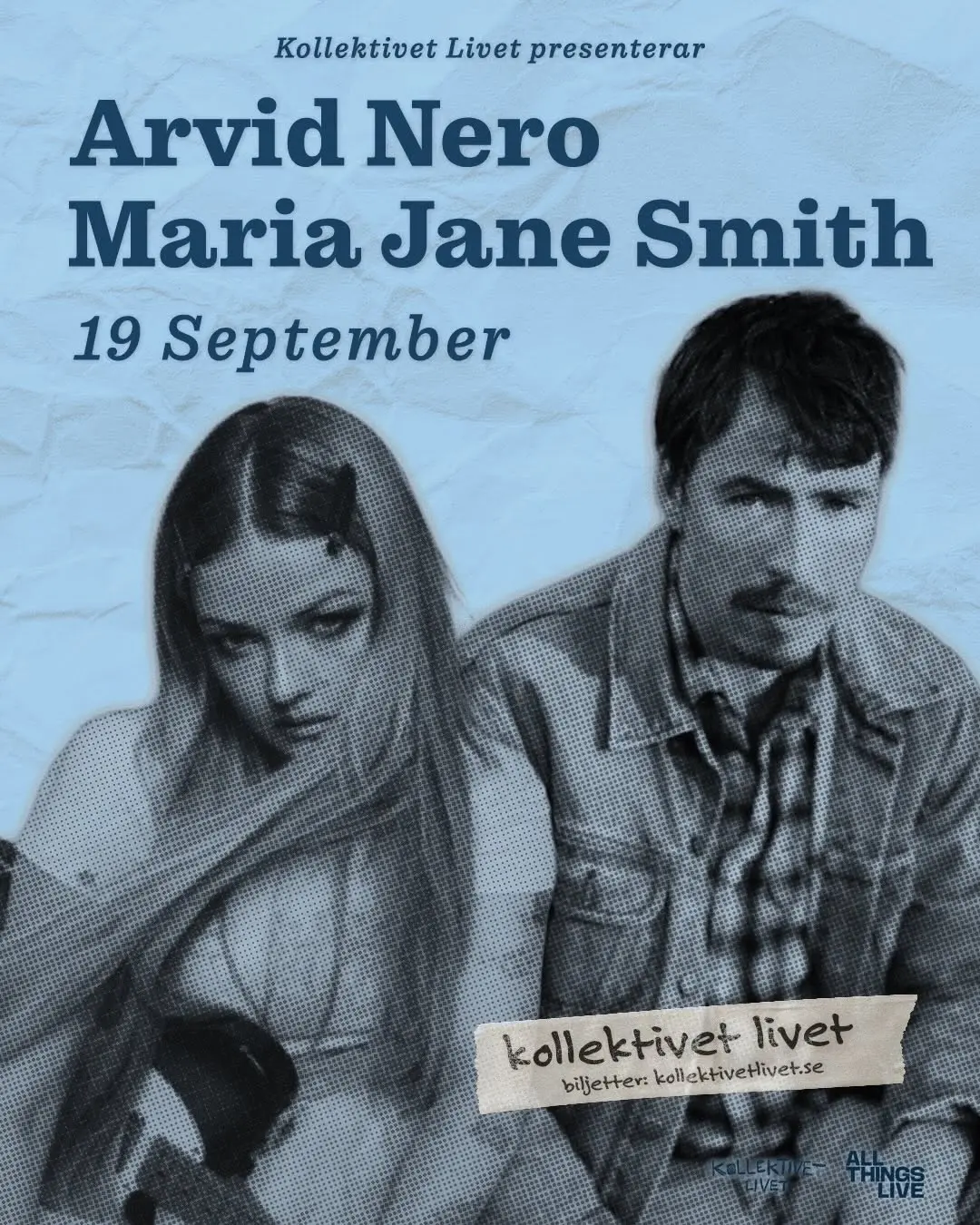 Arvid Nero & Maria Jane Smith på Kollektivet Livet