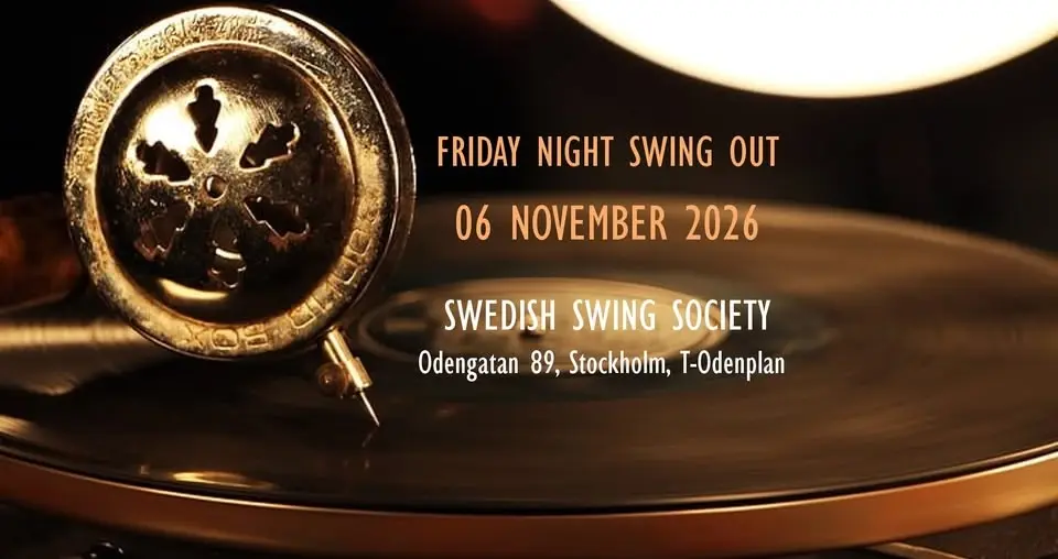 Friday Night Swing Out - 06 NOV 2026!