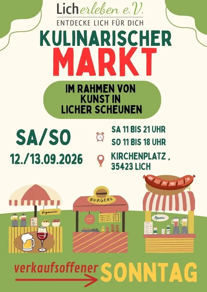 kulinarischer Markt