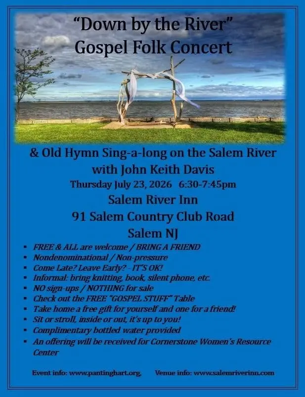 “Down by the River” Gospel Folk Concert & Old Hymn Sing-a-long