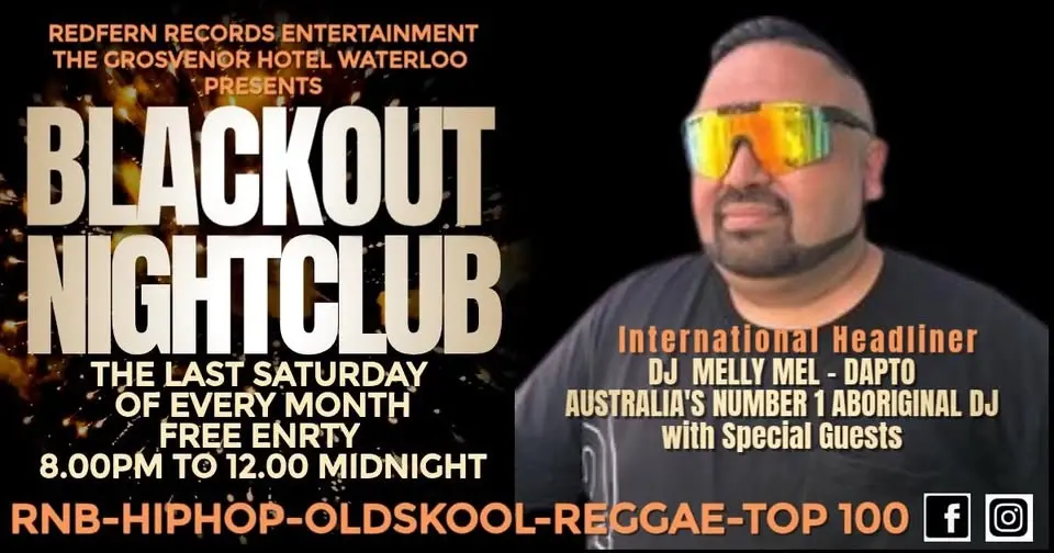 BLACKOUT RNB SATURDAYS WITH DJ MELLY MEL & GUESTS AUGUST SESSIONS