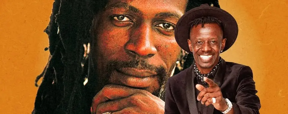 Gregory Isaacs with Terence Wallen