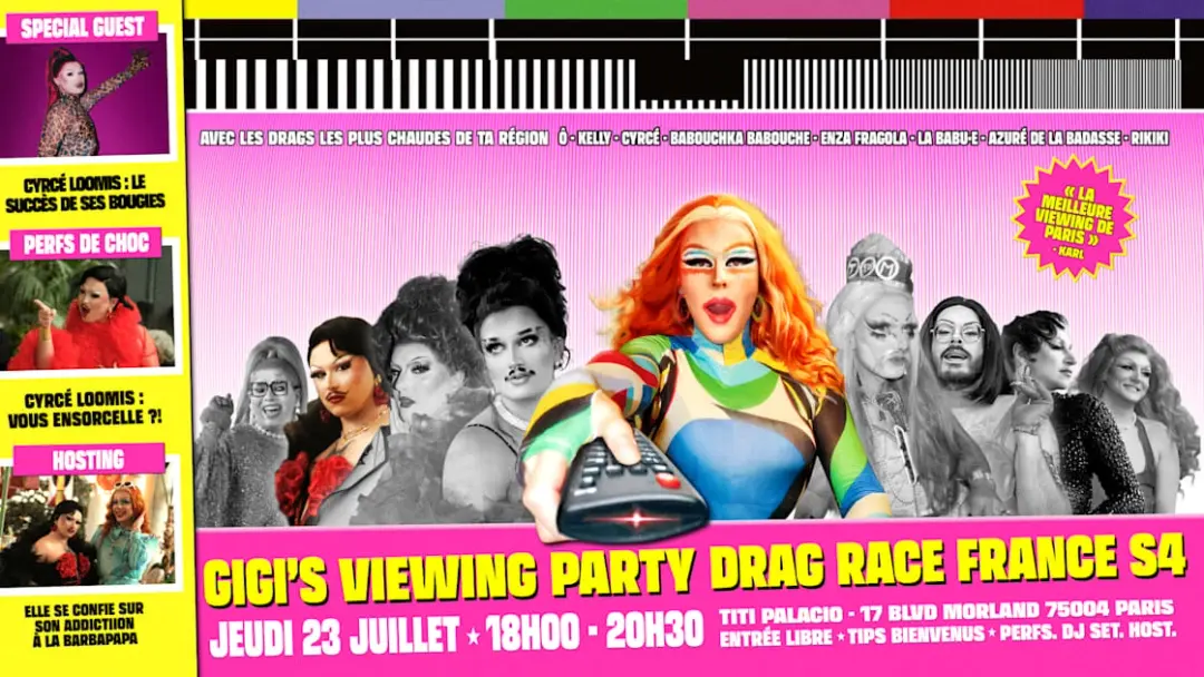 Gigi’S Viewing Party - Drag Race Saison 4! - Ep 03! (+Djset)