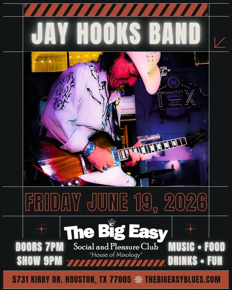 Jay Hooks Band at The Big Easy - Live Music - Blues - Dancing