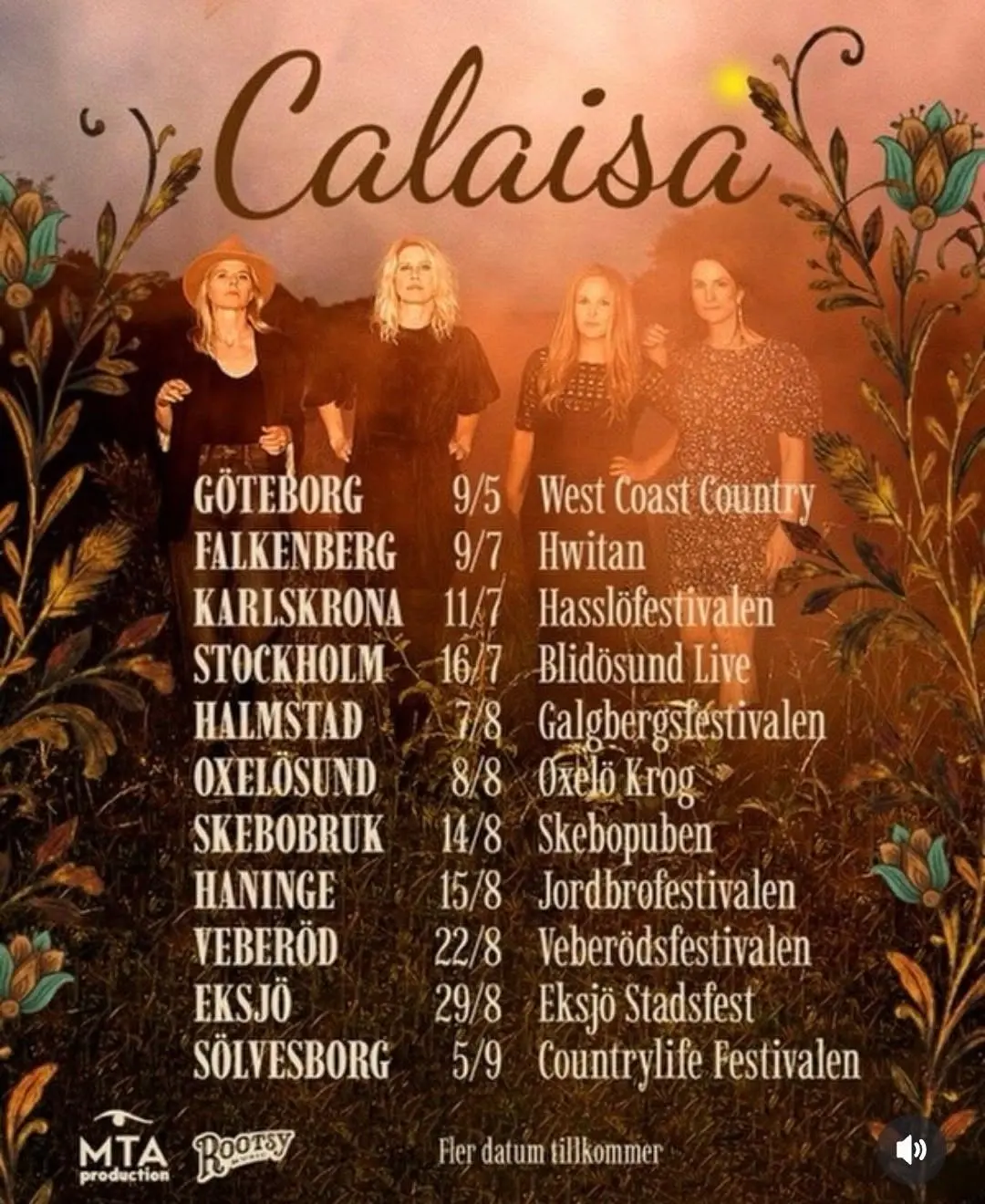 Calaisa live @ Oxelö Krog
