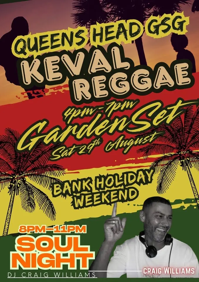 Summer Vibes at The Queens Head Green St Green!