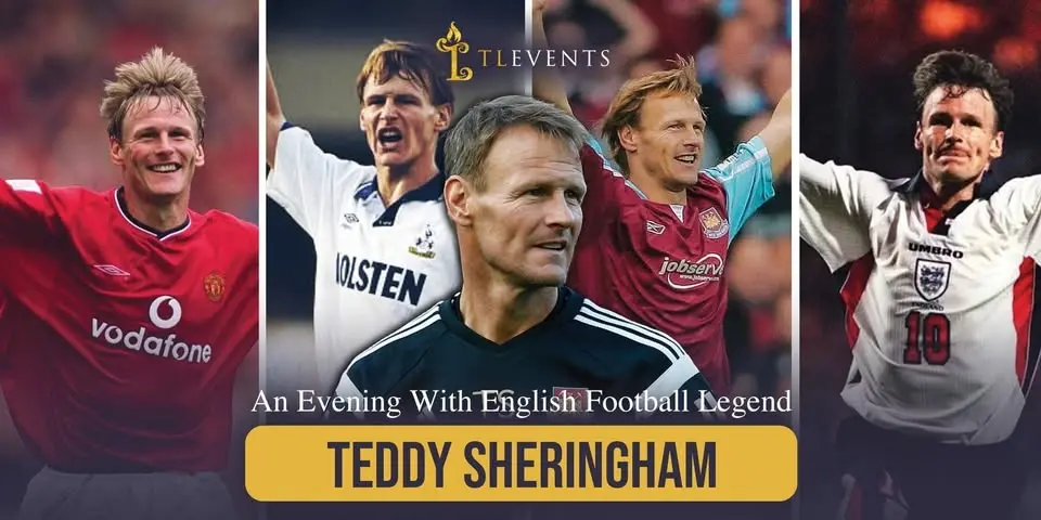 An Evening with Teddy Sheringham - Hosted by Paul Coyte - New Windmill Hall, Upminster