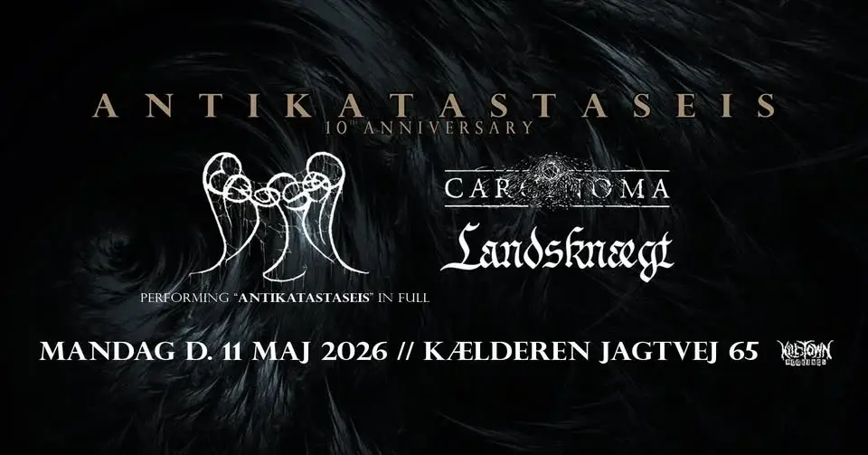 Abyssal (uk) + Carcinoma (uk) + Landsknægt (dk) @ Kælderen Jagtvej 65