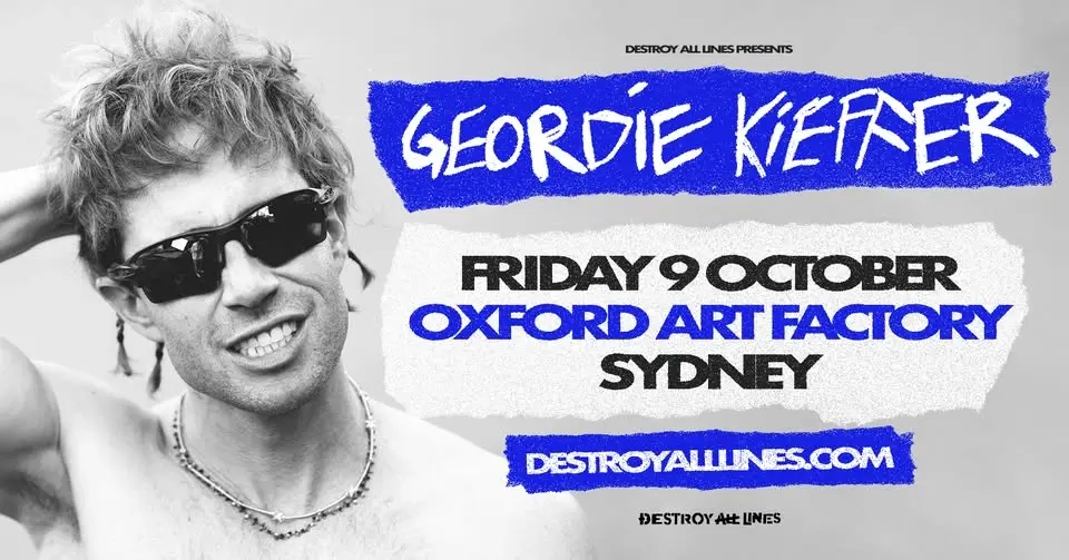 Geordie Kieffer (US) // Sydney // Oxford Art Factory // 18+