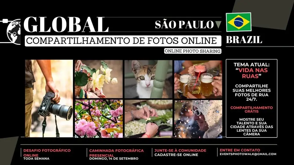 📸 Passeio fotográfico & novas amizades