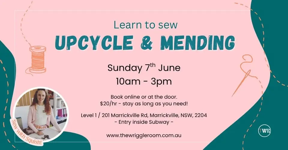 🧵Upcycle & Mending Sewing Session🪡