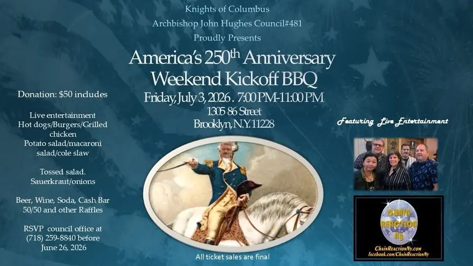 250th Anniversary BBQ