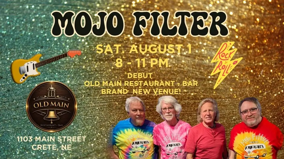 Mojo Filter Debut at Old Main in Crete!
