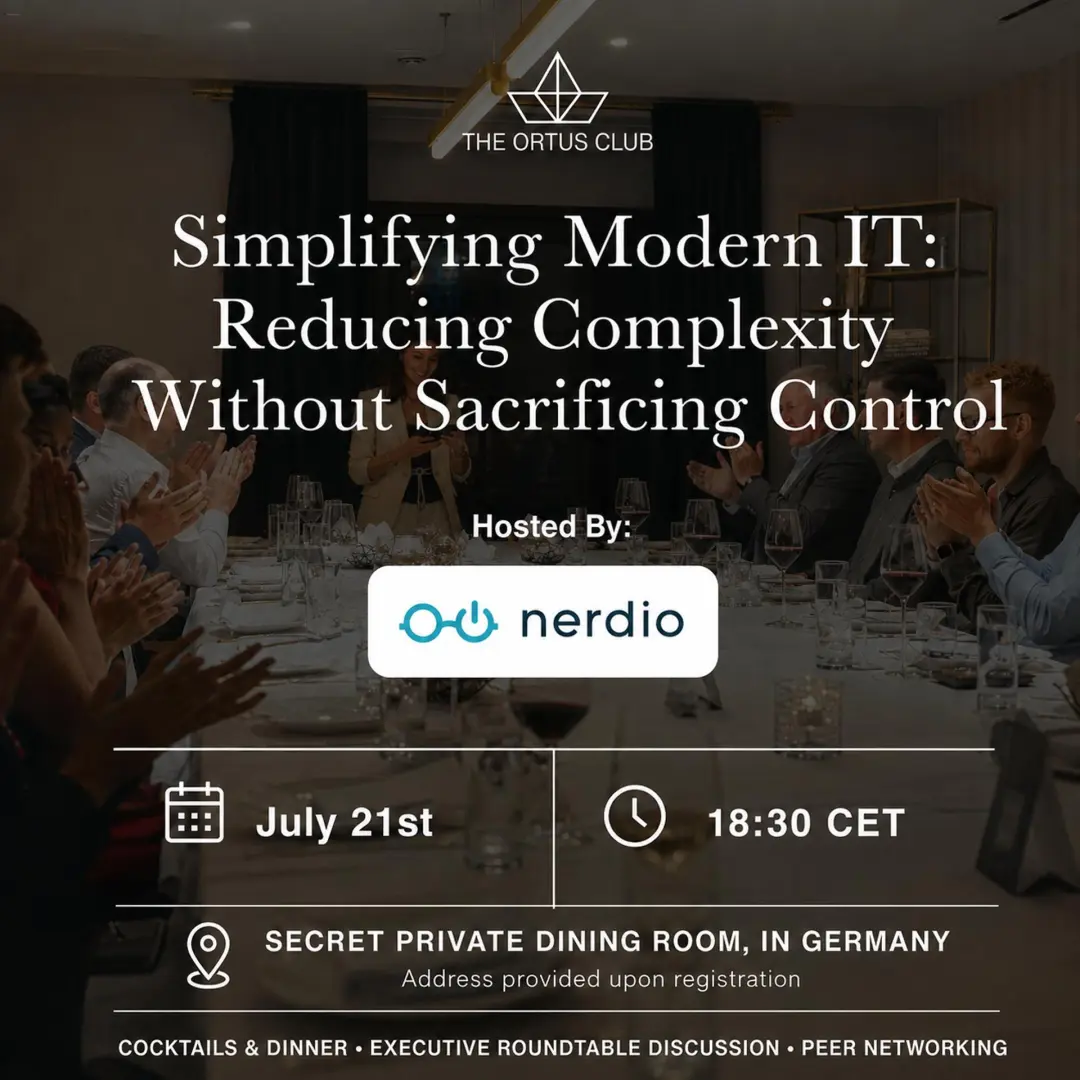 Join Us for an Exclusive Executive Dinner & Discussion