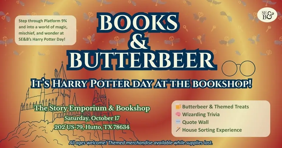 Books & Butterbeer: Harry Potter Day at the Bookshop