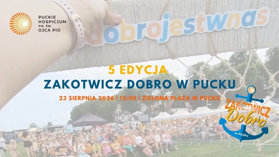 Zakotwicz Dobro 2026 ⚓ 5. edycja w Pucku 🧡