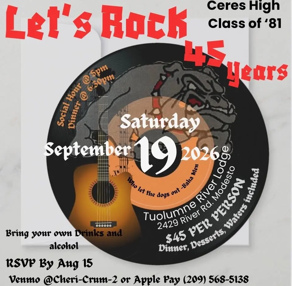 Ceres High Class of "81"