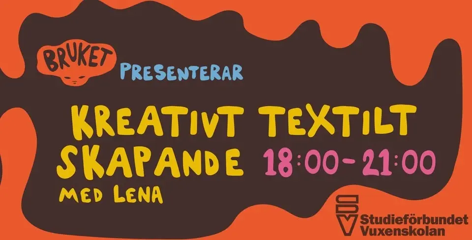 Öppen Verkstad: Kreativt Textilt skapande med Lena