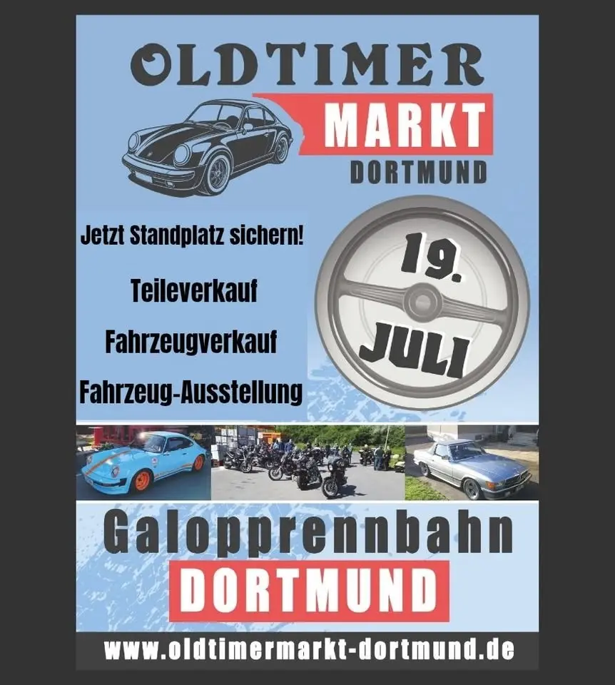 Oldtimermarkt Dortmund - Galopprennbahn